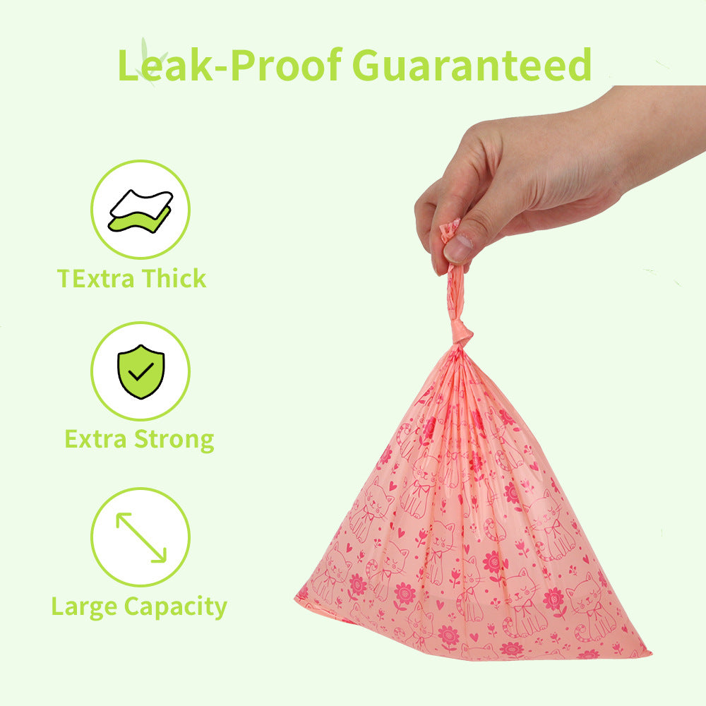 60 Rolls Of Biodegradable Pet Poop Bags Lemon Fragrance